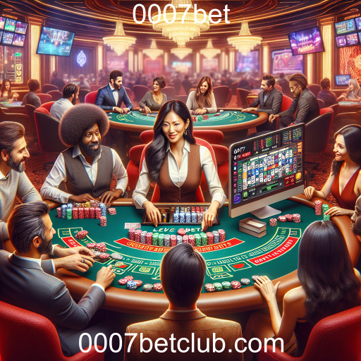 Experiência Imersiva no Cassino Ao Vivo do 0007bet